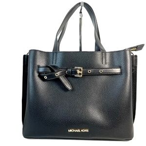 Michael Kors Emilia Large Satchel/Crossbody NWT- MSRP  $450